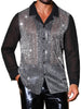 Sheer Shiny Shirts for Men&