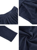 Solid Color Elastic Waist Slant Pockets Harem Pants