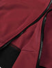 Kangaroo Pocket Zip Up Drawstring Hooded Vest