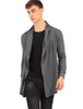 Shawl Collar Open Front Long Sleeve Solid Jacket