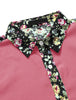 Summer Pocket Short Sleeve Button Floral Print Shirt