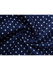 Retro Short Sleeve Cotton Polka Dot Button Up Shirt