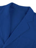 Classic Notched Lapel Solid Long Sleeve Knit Blazer