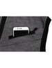 Kangaroo Pocket Zip Up Drawstring Hooded Vest