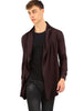 Shawl Collar Open Front Long Sleeve Solid Jacket