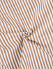 Casual Summer Striped Flat Front Chino Shorts