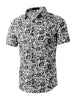 Floral Print Cotton Beach Hawaiian Summer Shirts