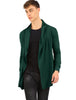 Shawl Collar Open Front Long Sleeve Solid Jacket