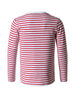 Basic Crew Neck Striped Pullover Long Sleeve Shirt