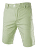Casual Summer Striped Flat Front Chino Shorts