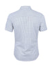 Retro Short Sleeve Cotton Polka Dot Button Up Shirt