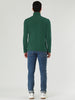 Casual Solid Turtleneck Pullover Long Sleeve Shirt