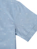 Short Sleeve Lapel Button Down Floral Printed Shirt