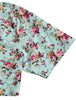 Short Sleeve Floral Print Cotton Beach Hawaiian Shirt