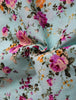 Short Sleeve Floral Print Cotton Beach Hawaiian Shirt