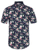 Floral Print Cotton Beach Hawaiian Summer Shirts