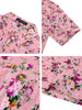 Short Sleeve Floral Print Cotton Beach Hawaiian Shirt