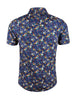 Floral Print Cotton Beach Hawaiian Summer Shirts