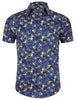 Floral Print Cotton Beach Hawaiian Summer Shirts