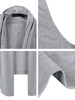 Casual Open Front Irregular Hem Plain Cardigan Vest