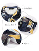 Casual Geometric Digital Print Crew Neck Sweatshirt