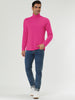 Solid Color Turtleneck Pullover Long Sleeve Shirt