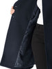 Plus Size A Line Turn Down Collar Double Breasted Coat