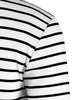 Basic Crew Neck Striped Pullover Long Sleeve Shirt