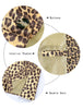 Retro Leopard Printed Luxury Notched Lapel Blazer