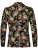 Lightweight Floral Print One Button Prom Suit Blazer