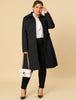 Polyester H Line Winter Single Breasted Coat Jacket