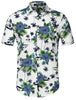 Floral Print Cotton Beach Hawaiian Summer Shirts