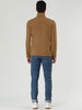 Solid Color Turtleneck Pullover Long Sleeve Shirt
