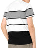 Color Block Striped Round Neck Short Sleeve T-shirt