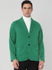 Classic Notched Lapel Solid Long Sleeve Knit Blazer