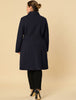 Polyester H Line Winter Single Breasted Coat Jacket