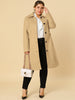 Polyester H Line Winter Single Breasted Coat Jacket