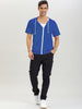Lightweight Solid Color Zip Up Short Sleeve Hoodies