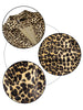 Retro Leopard Printed Luxury Notched Lapel Blazer