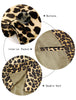 Retro Leopard Printed Luxury Notched Lapel Blazer