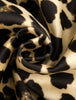 Retro Leopard Printed Luxury Notched Lapel Blazer