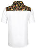 Summer Pocket Short Sleeve Button Floral Print Shirt