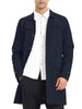Lightweight Lapel Single Breasted Trench Overcoat