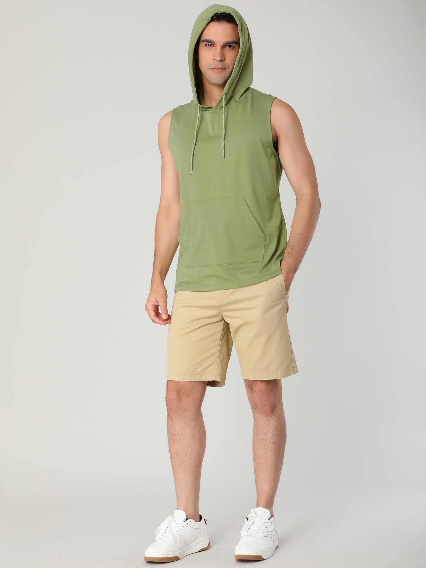 Bublédon Casual Gym Athletic Sleeveless Tank Tops Hooded Vests