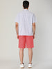 Casual Solid Summer Elastic Waist Capris Shorts