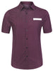 Cotton Relax Fit Leopard Short Sleeve Shirt