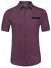 Cotton Relax Fit Leopard Short Sleeve Shirt