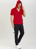 Lightweight Solid Color Zip Up Short Sleeve Hoodies