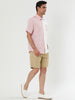 Casual Summer Button Cotton Patchwork Print Shirt