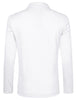 Classic Notched Lapel Solid Long Sleeve Knit Blazer